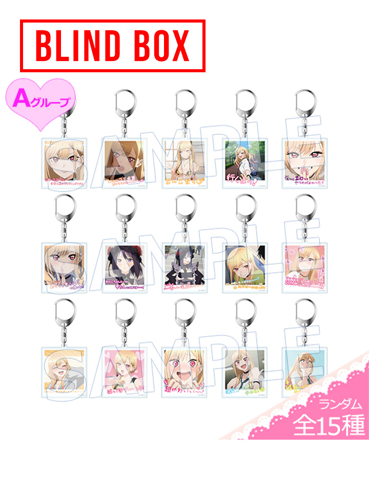 My Dress-Up Darling Anime Japan 2022 Instant Photo -Style Acrylic Key Holder A (15 Type-Random)