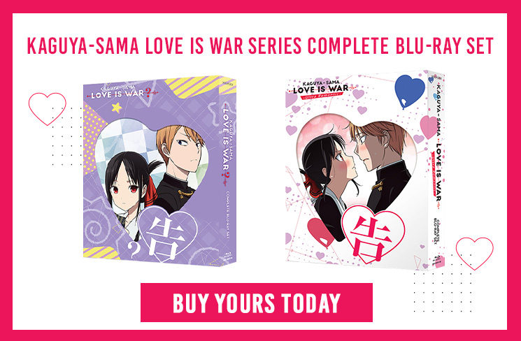Kaguya-sama Love is War Series Blu-ray Set Available