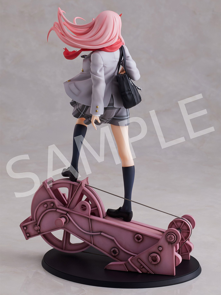 Anime Figure Toys DARLING in the FRANXX Zero Two Red Clothes Girls