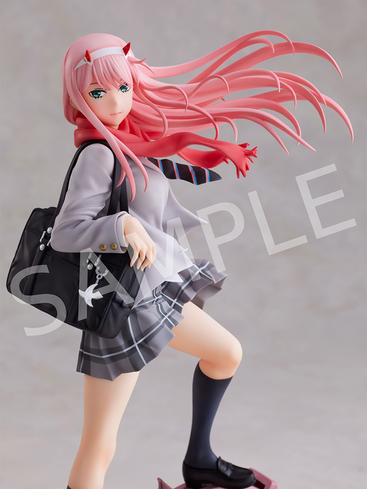 Zpzzy DARLING In The FRANXX:02/Zero Two/Uniform Ver PVC Anime