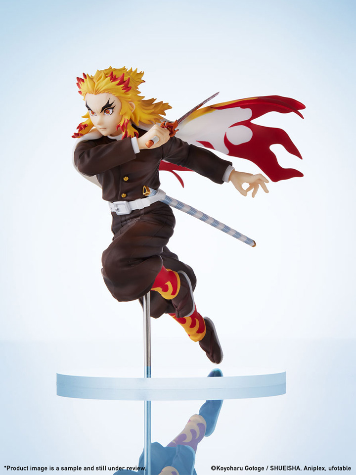 20cm Demon Slayer Anime Figure Rengoku Kyoujurou PVC Action