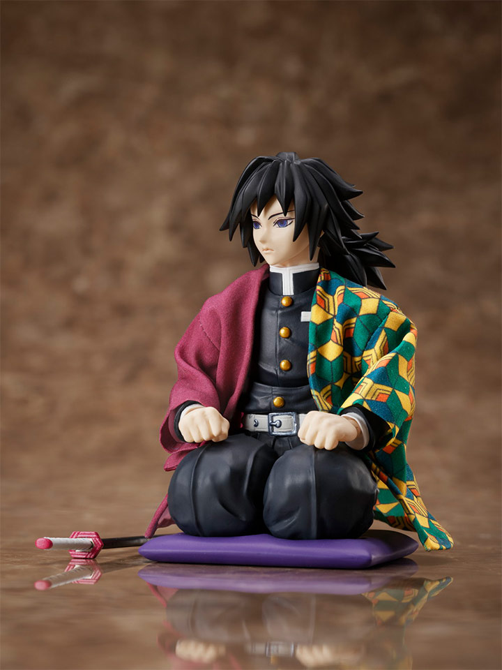 OFFO Demon Slayer Anime Giyu Tomioka Action Figure [17 cm] for home decors,  office desk and study table - Demon Slayer Anime Giyu Tomioka Action Figure  [17 cm] for home decors, office