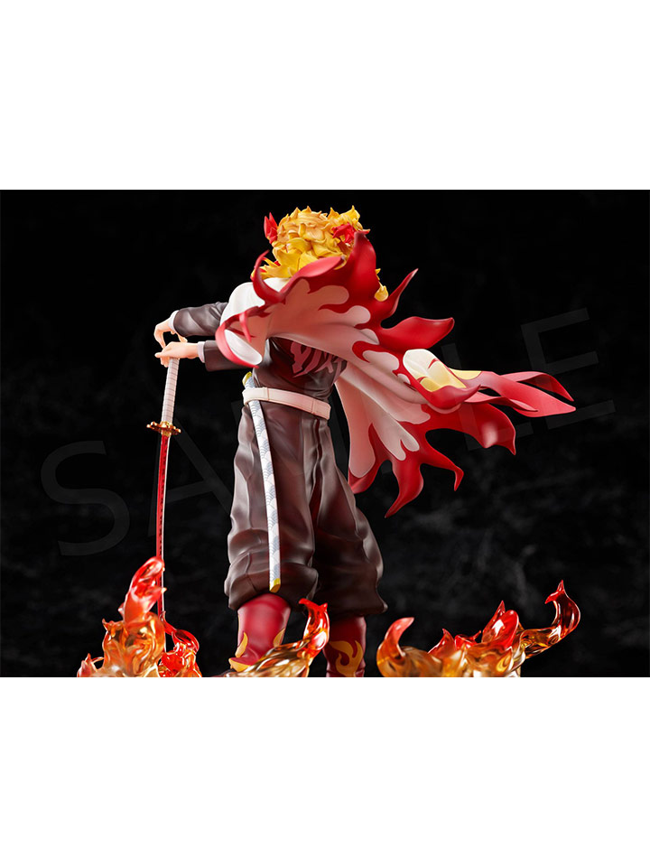 kyojuro rengoku mugen train demon slayer kimetsu no yaiba figure