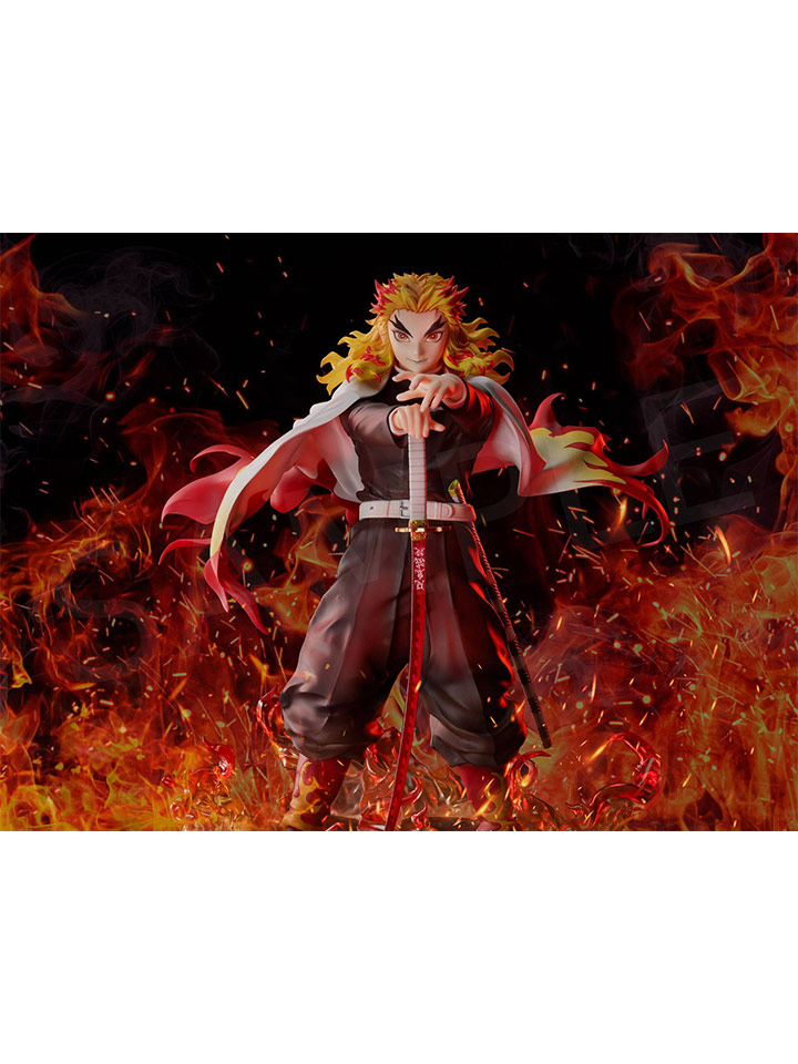 Demon Slayer Kimetsu no Yaiba: Mugen Train Kyojuro Rengoku 1/8 Scale Figure  by Aniplex