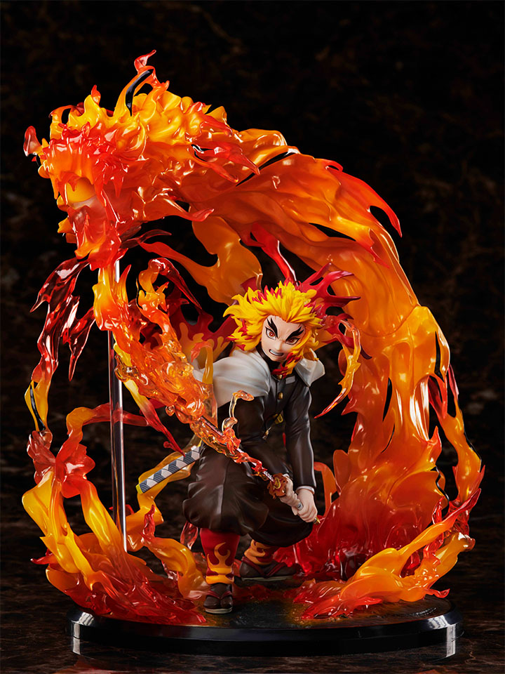 Demon Slayer: Kimetsu no Yaiba Kyojuro Rengoku Flame Breathing Esoteric Art Ninth Form: Rengoku 1/8 Scale Figure 6