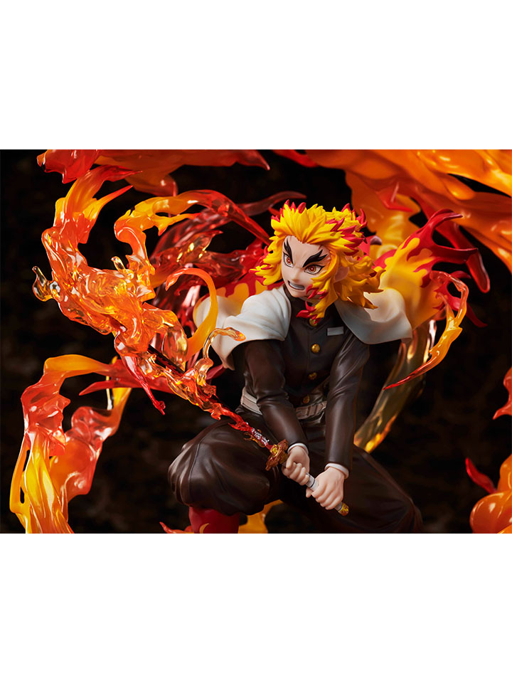 Demon Slayer: Kimetsu no Yaiba Kyojuro Rengoku Flame Breathing Esoteric Art Ninth Form: Rengoku 1/8 Scale Figure 8