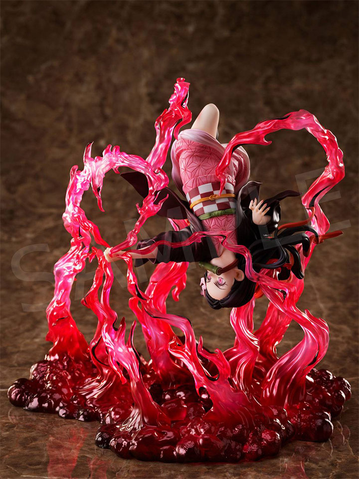 Demon Slayer: Kimetsu no Yaiba Nezuko Kamado ＜Exploding Blood＞ 1/8 Scale Figure 6