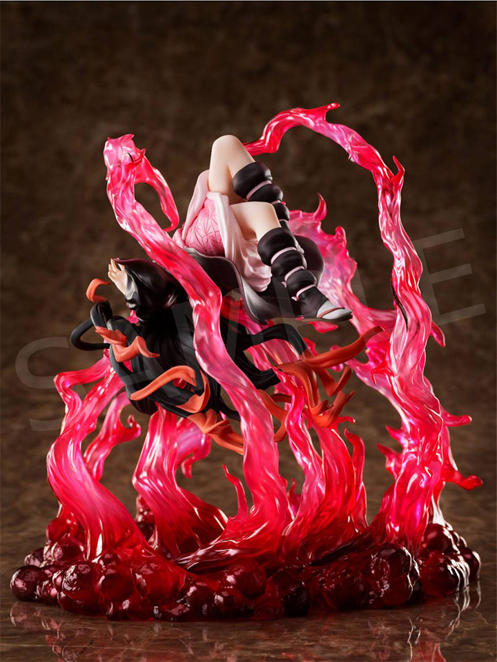 Demon Slayer: Kimetsu no Yaiba Nezuko Kamado ＜Exploding Blood＞ 1/8 Scale Figure 7