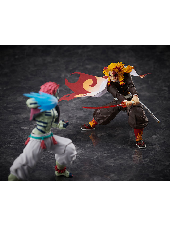  FREEing Demon Slayer: Kimetsu no Yaiba: Akaza Figma Action  Figure, Multicolor : Toys & Games