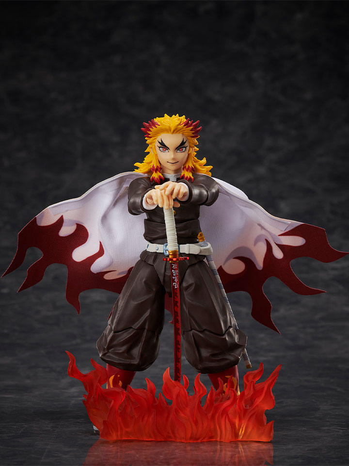  FREEing Demon Slayer: Kimetsu no Yaiba: Akaza Figma Action  Figure, Multicolor : Toys & Games