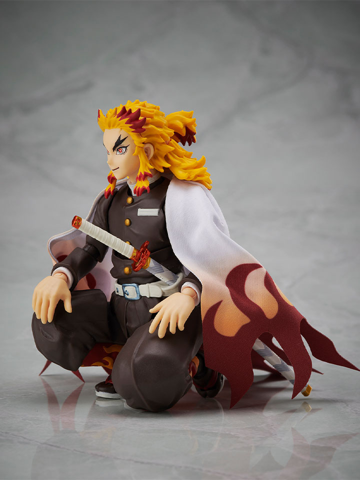  FREEing Demon Slayer: Kimetsu no Yaiba: Akaza Figma Action  Figure, Multicolor : Toys & Games