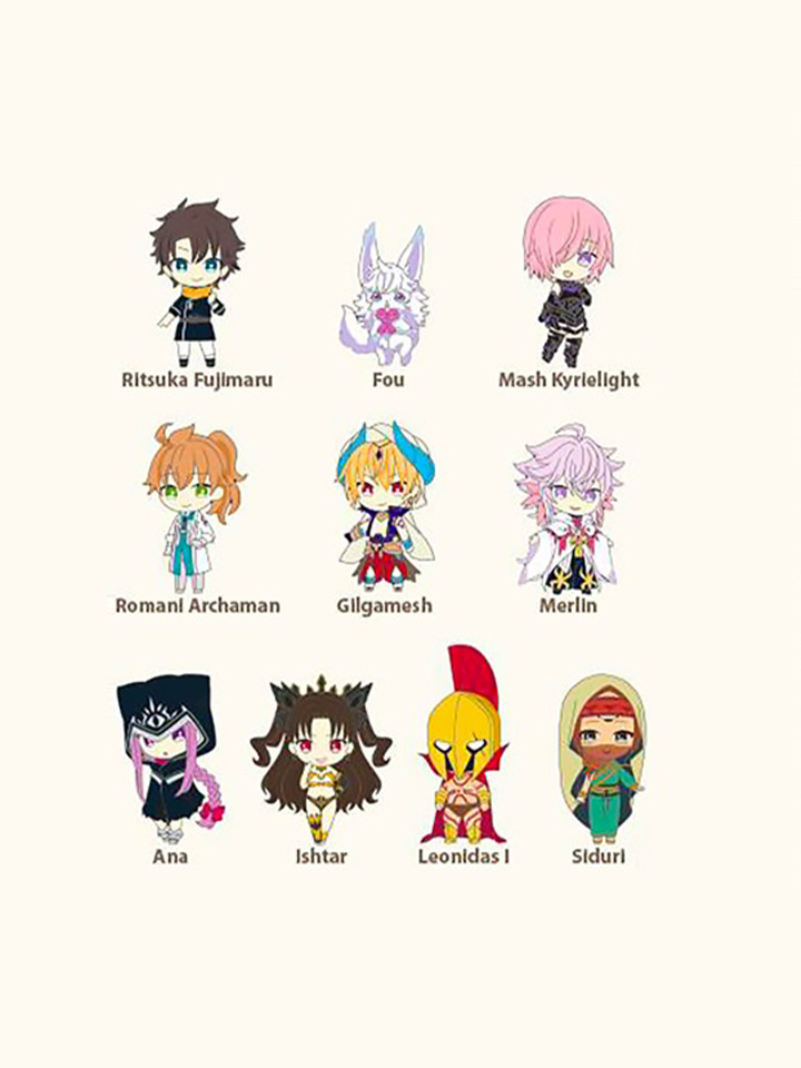 Fate/Grand Order Absolute Demonic Front: Babylonia Collectible Pins Blind Box