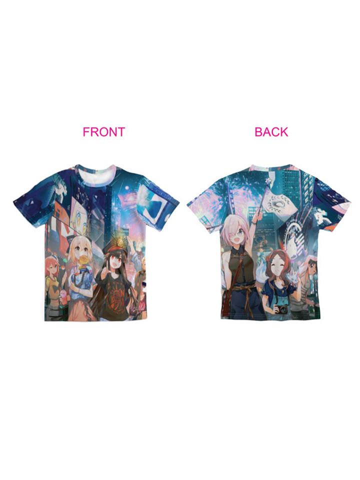 Fate/Grand Order 4th Year Anniversary T-shirt - Size:  Larger