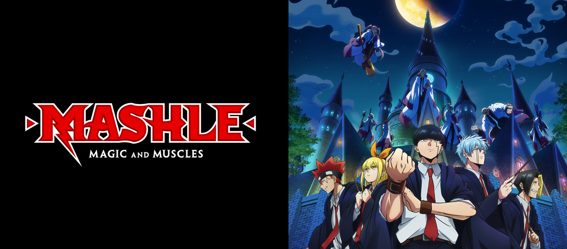 10/50pcs Mashle: Magic and Muscles Anime Fighting Animation