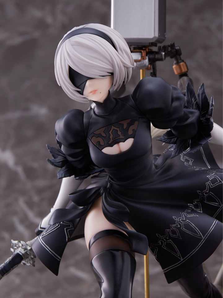 AmiAmi [Character & Hobby Shop]  TV Anime NieR:Automata Ver1.1a Face  Towel 2B(Released)