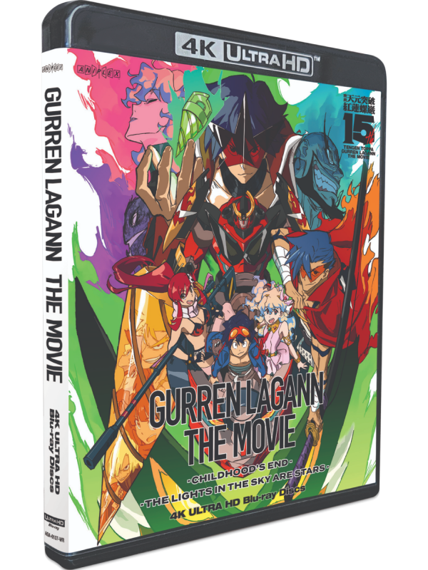 Gurren Lagann The Movie 4K Ultra HD Blu-ray Discs