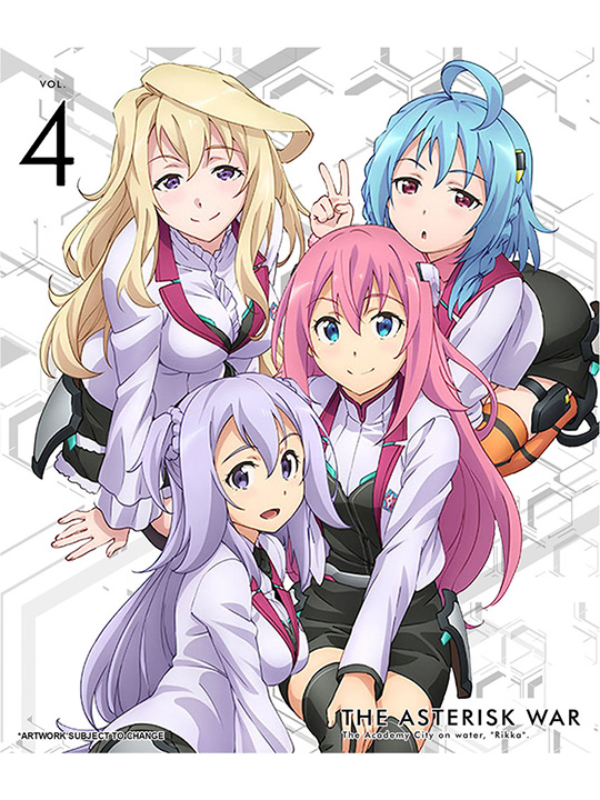 The Asterisk War Volume 4 Limited Edition Blu-ray