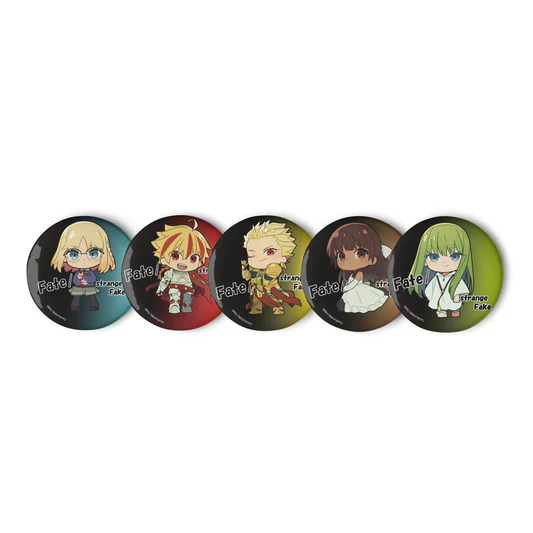 Fate/strange Fake Pin set of 5
